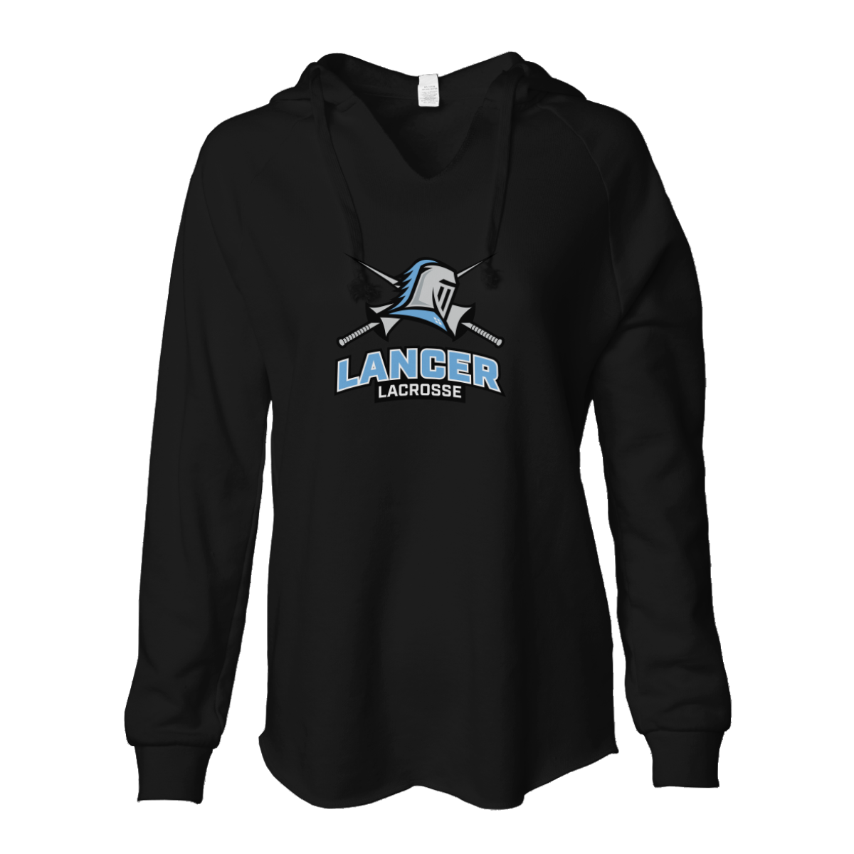 Women's Lancer Lacrosse Lightweight Wash Hoodie