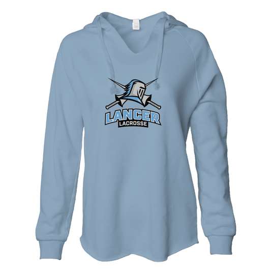 Women's Lancer Lacrosse Lightweight Wash Hoodie