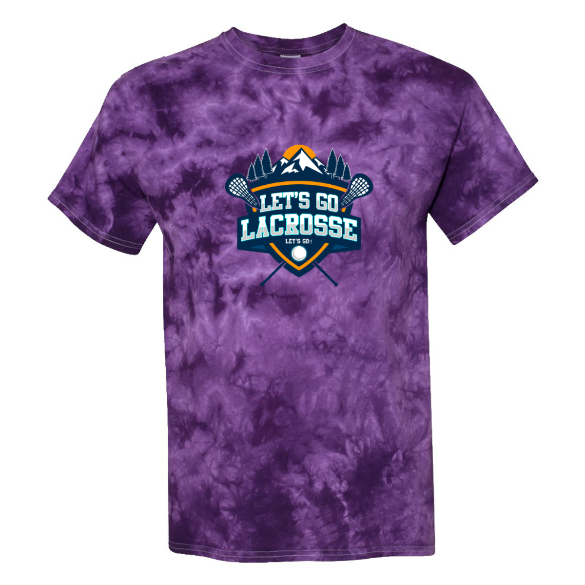 Adult LGL Dyenomite Crystal Tie-Dyed T-Shirt
