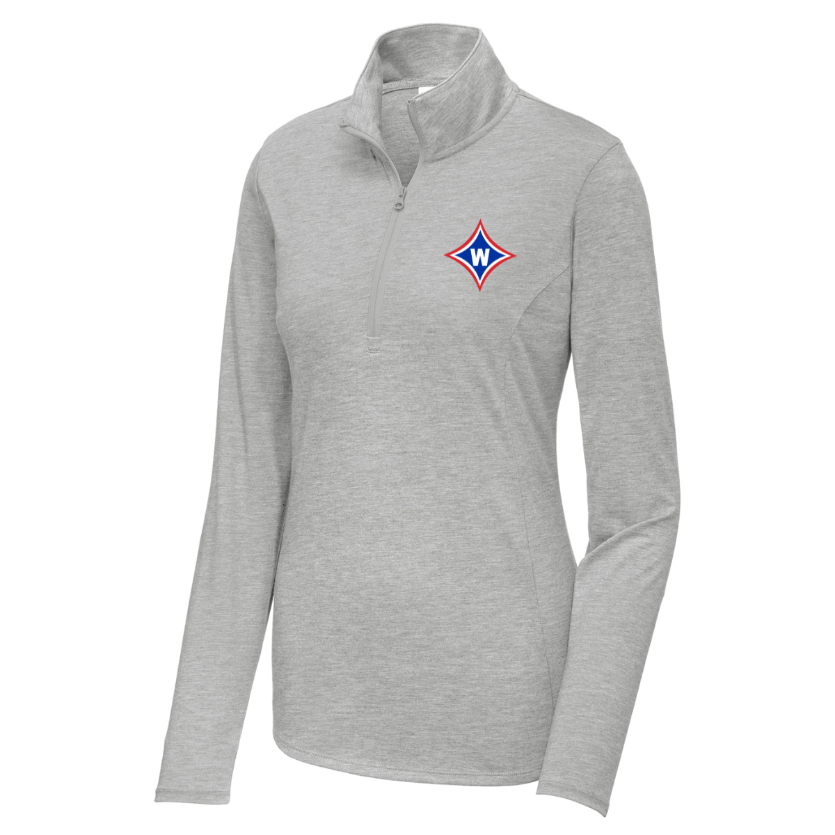 Women's Walton Girls Lacrosse Sport-Tek Tri-Blend 1/4 Zip