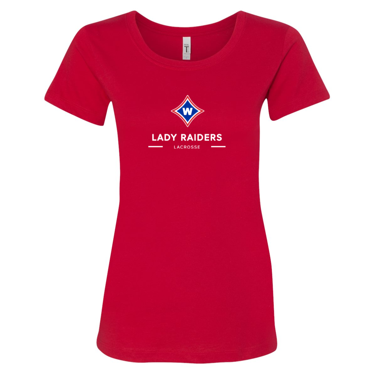 Women's Walton Girls Lacrosse Next Level Ideal T-Shirt