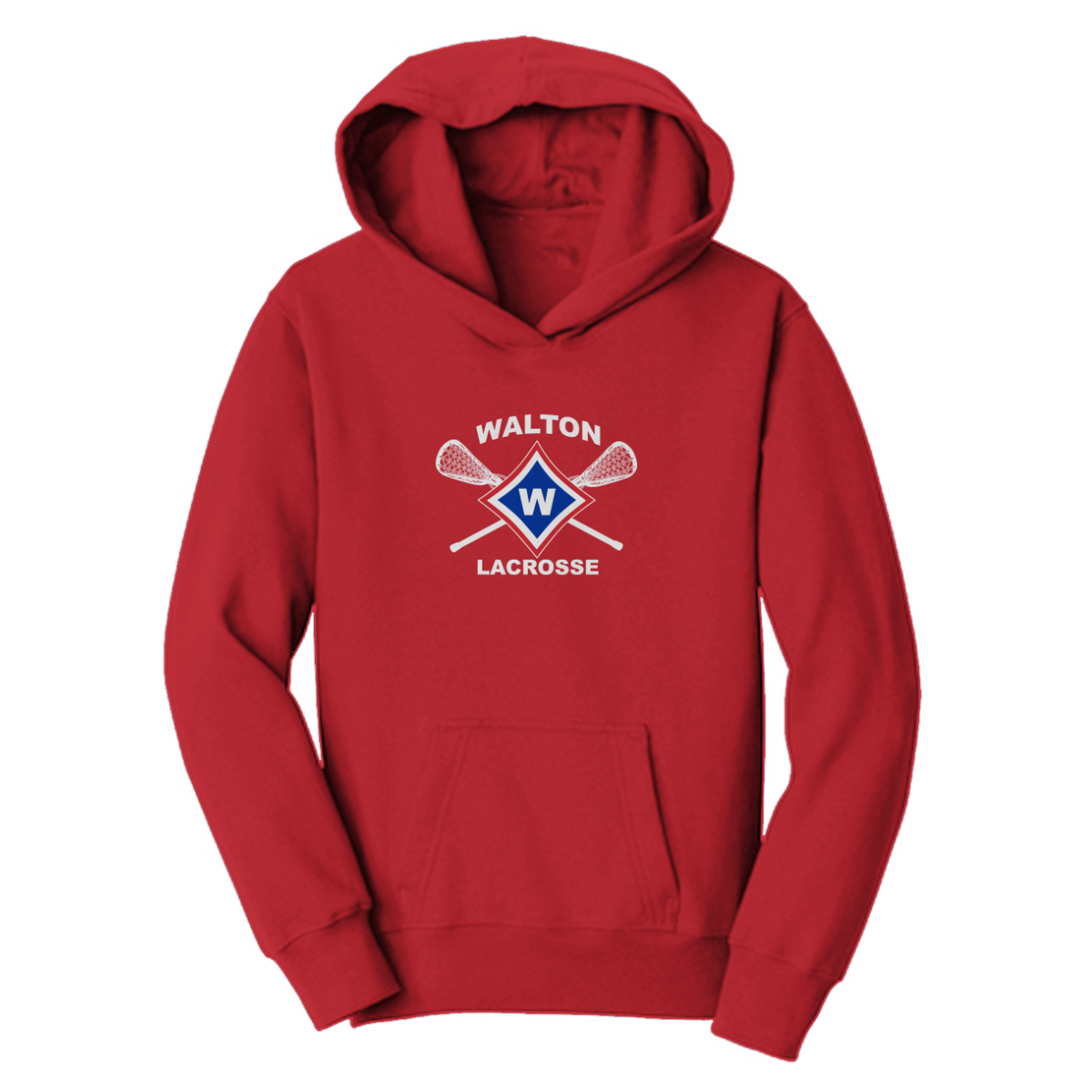 Youth Walton Girls Lacrosse Port & Company Hoodie