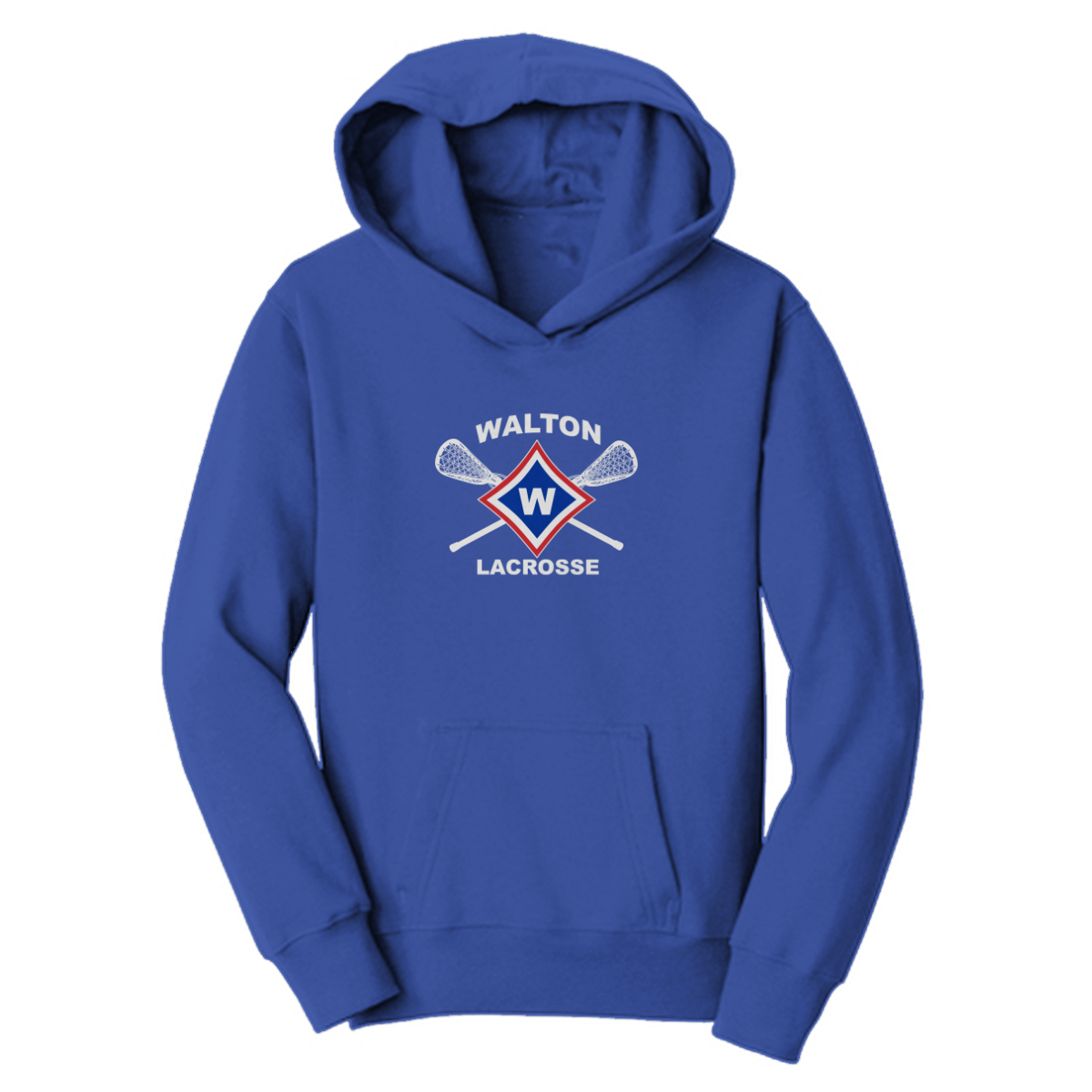 Youth Walton Girls Lacrosse Port & Company Hoodie