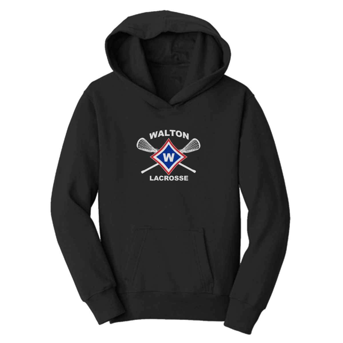 Youth Walton Girls Lacrosse Port & Company Hoodie