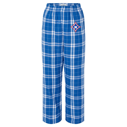 Youth Walton Girls Lacrosse Boxercraft Flannel Pants