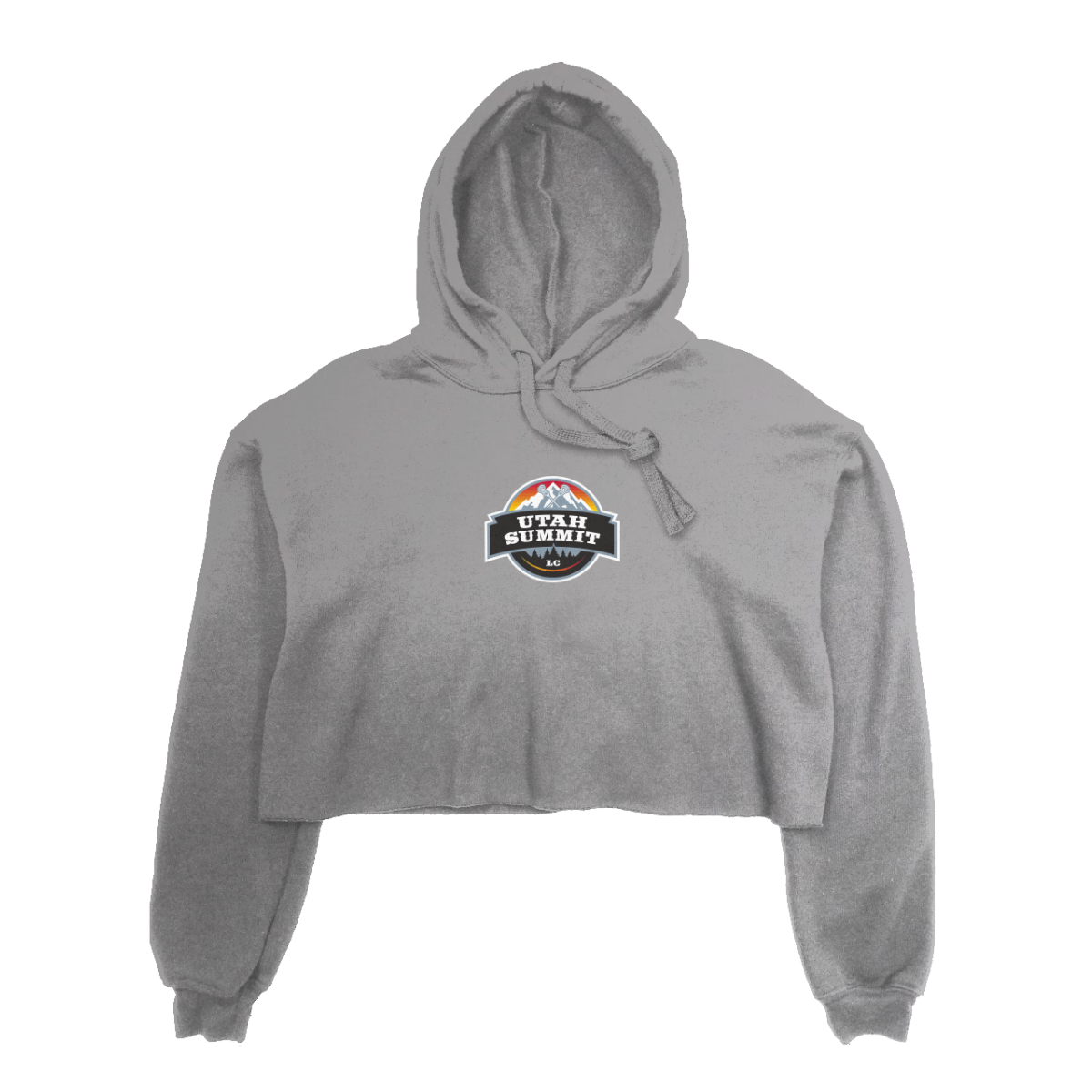 Women's Utah Summit LC Bella + Canvas Cropped Hoodie