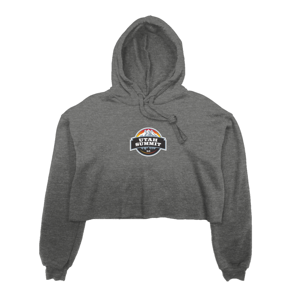 Women's Utah Summit LC Bella + Canvas Cropped Hoodie