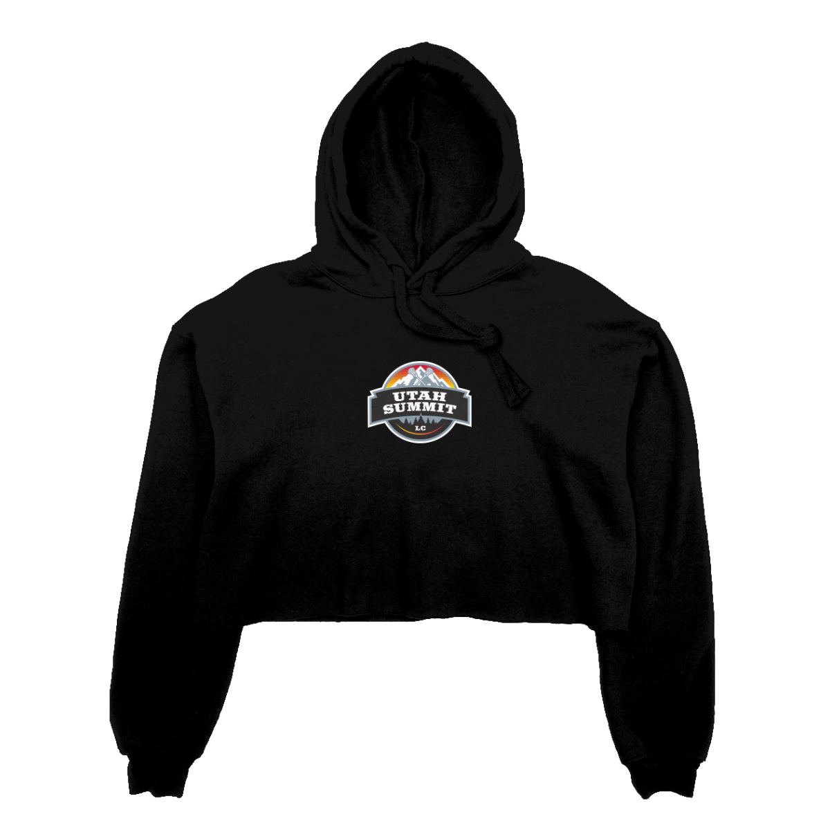Women's Utah Summit LC Bella + Canvas Cropped Hoodie