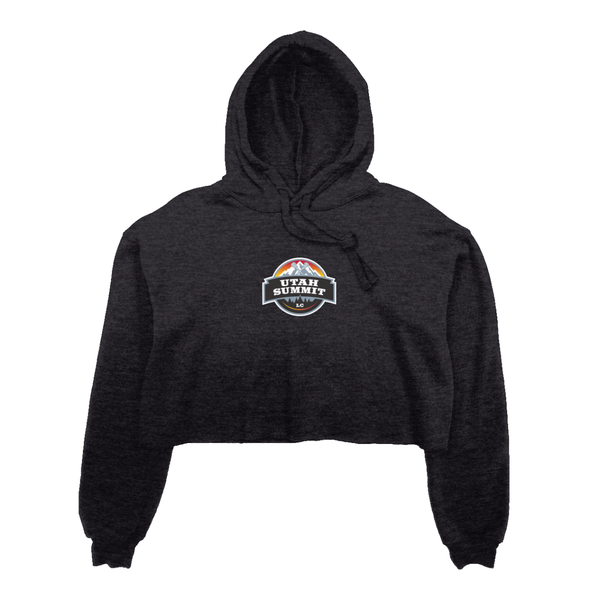 Women's Utah Summit LC Bella + Canvas Cropped Hoodie