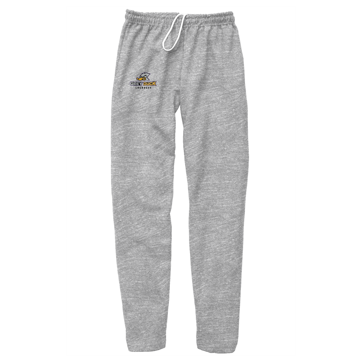 Adult Grey Duck Lacrosse Gildan Relaxed Sweatpants