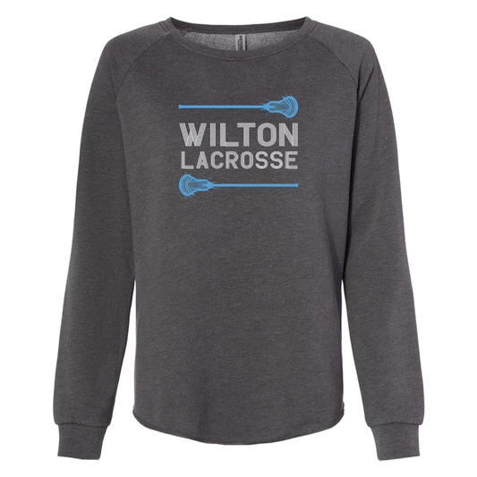 Women's Wilton Lacrosse ITC Wave Wash Crewneck Sweatshirt