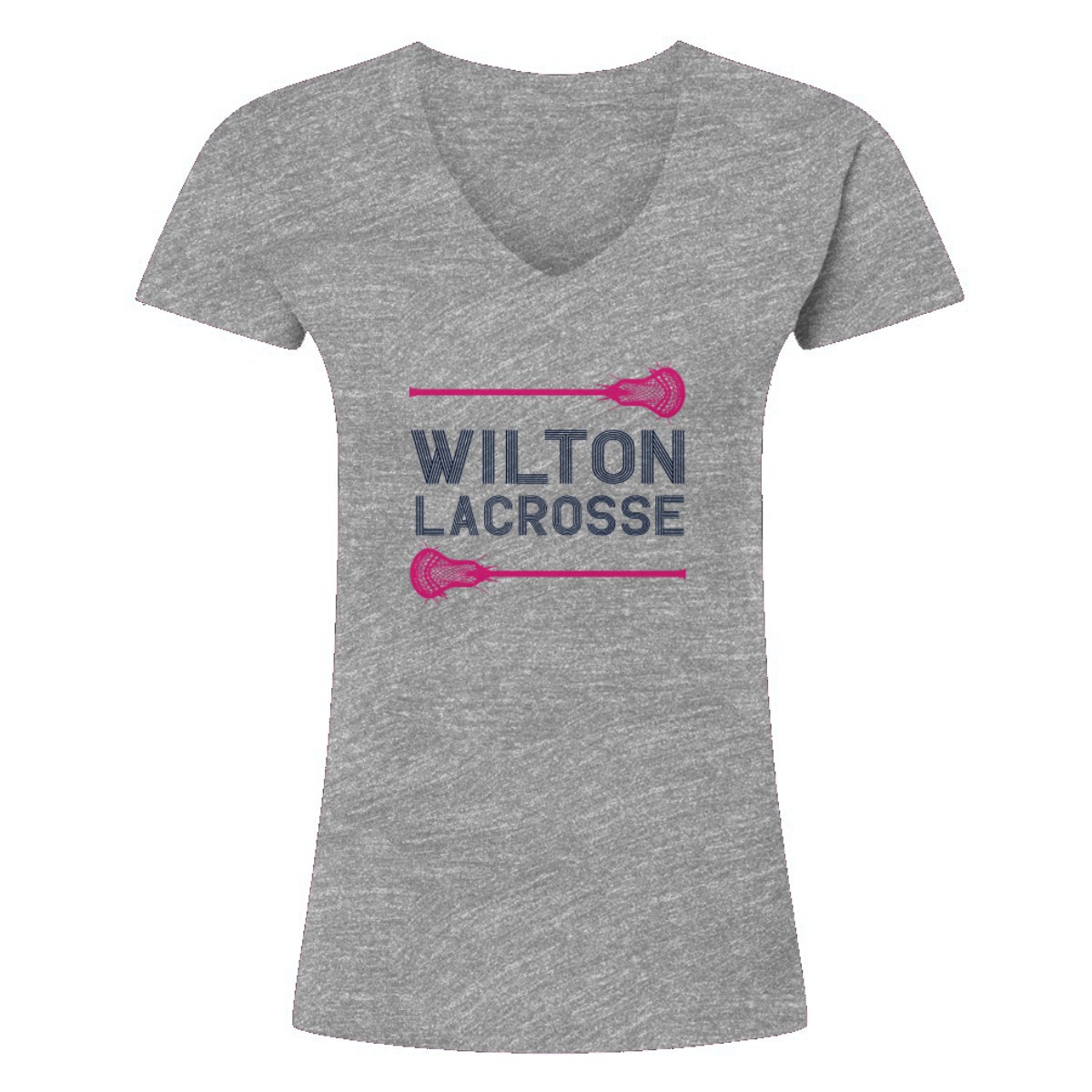 Women's Wilton Lacrosse V-Neck T-Shirt