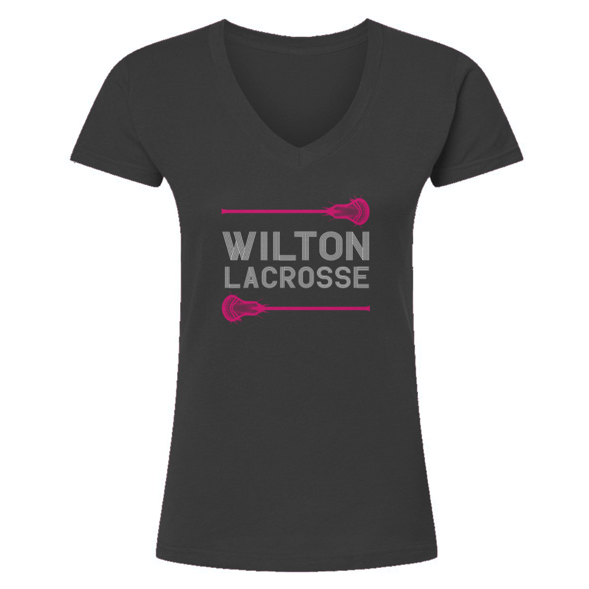 Women's Wilton Lacrosse V-Neck T-Shirt