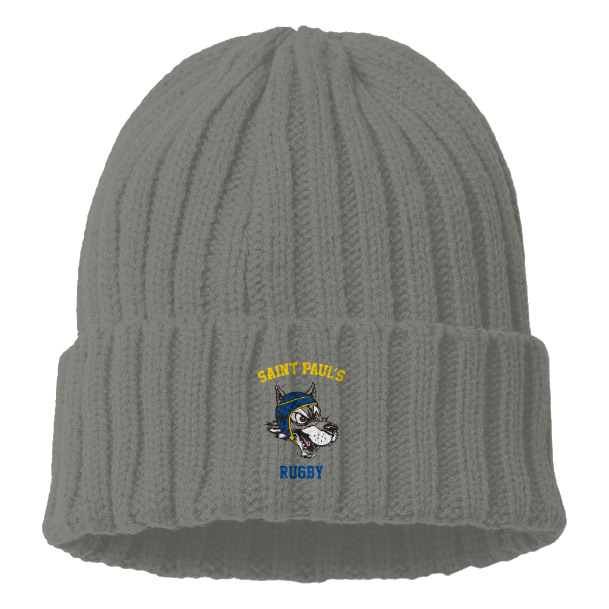 St. Paul's Rugby Atlantis Headwear Cable Knit Cuffed Beanie