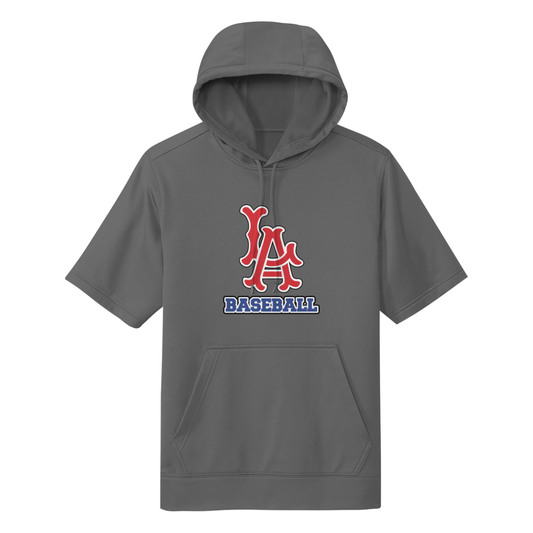 Adult LA Baseball Sport-Tek Sport-Wick Fleece SS Hoodie