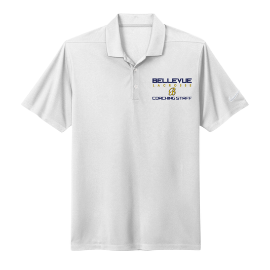 Adult Bellevue Lacrosse Nike Dri-FIT Micro Pique 2.0 Polo - Coach