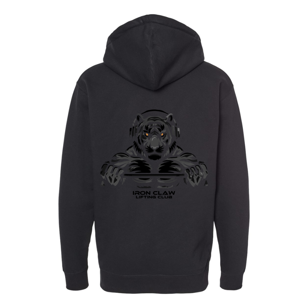 Adult Iron Claw Independent Zip Heavyweight Hoodie