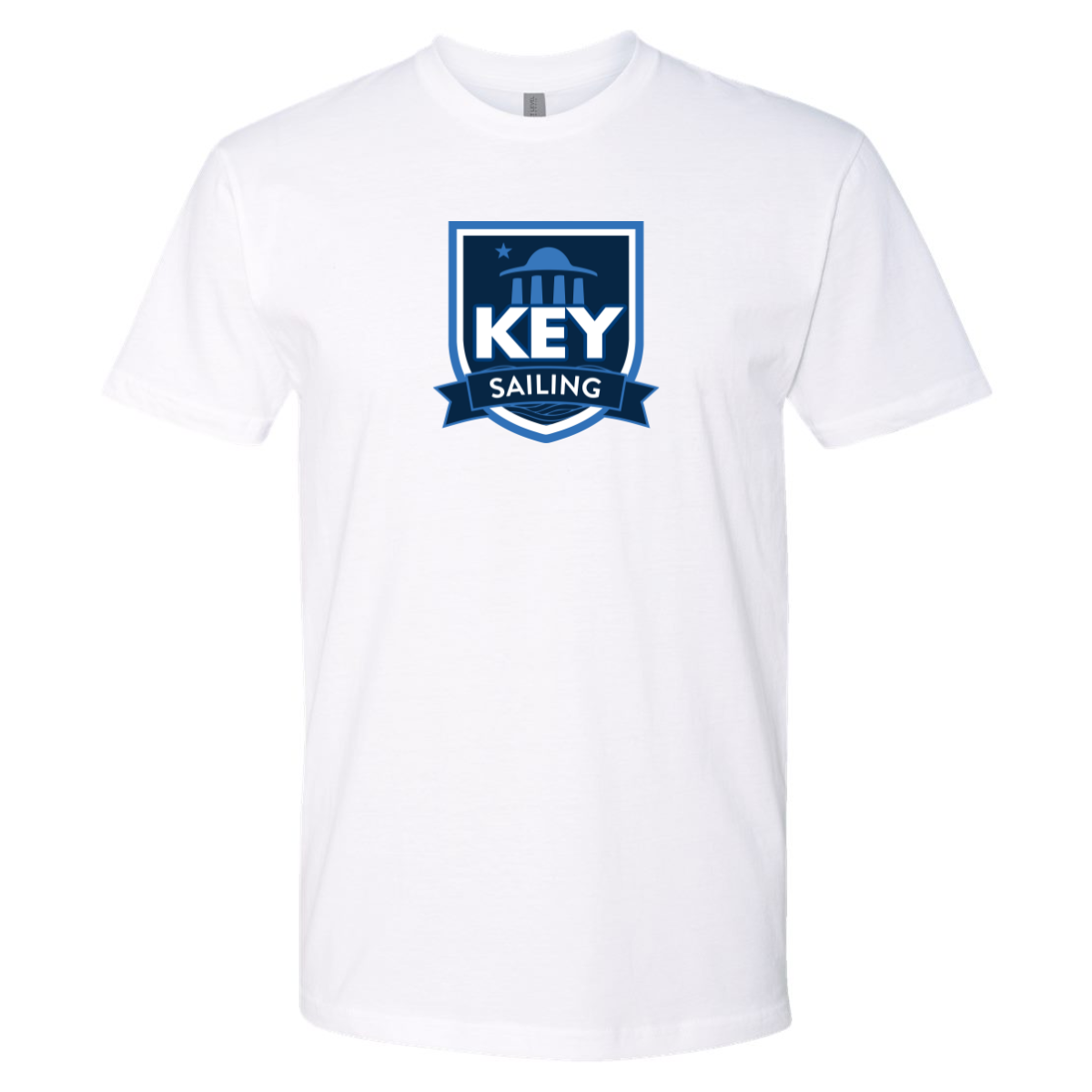 Adult Key Sailing Next Level Cotton T-Shirt