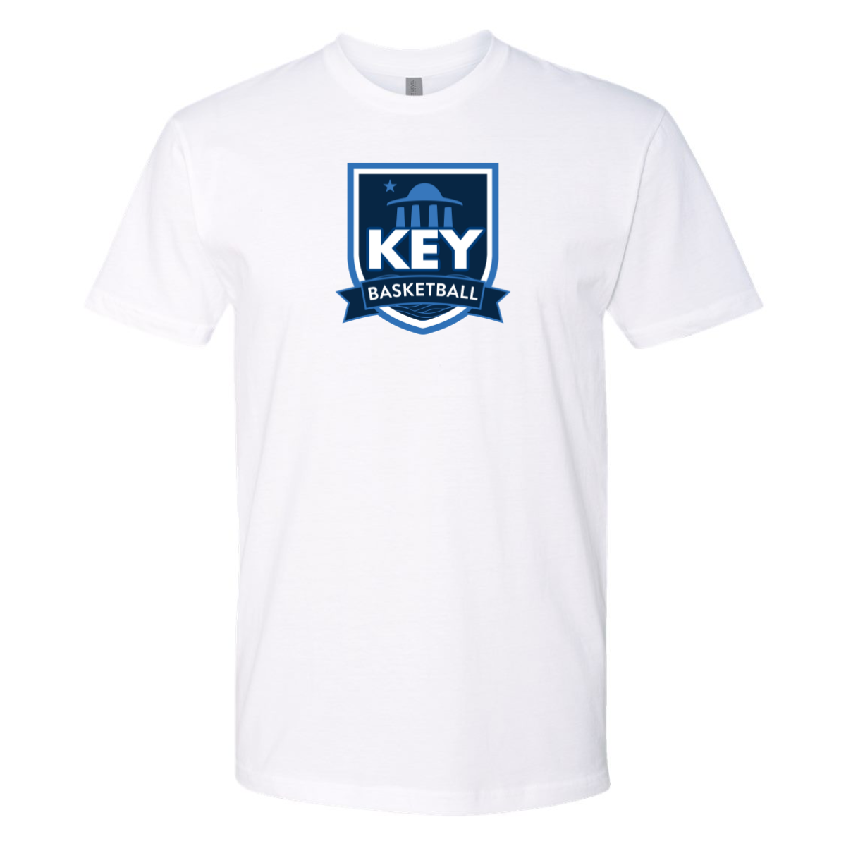 Adult Key Basketball Next Level Cotton T-Shirt
