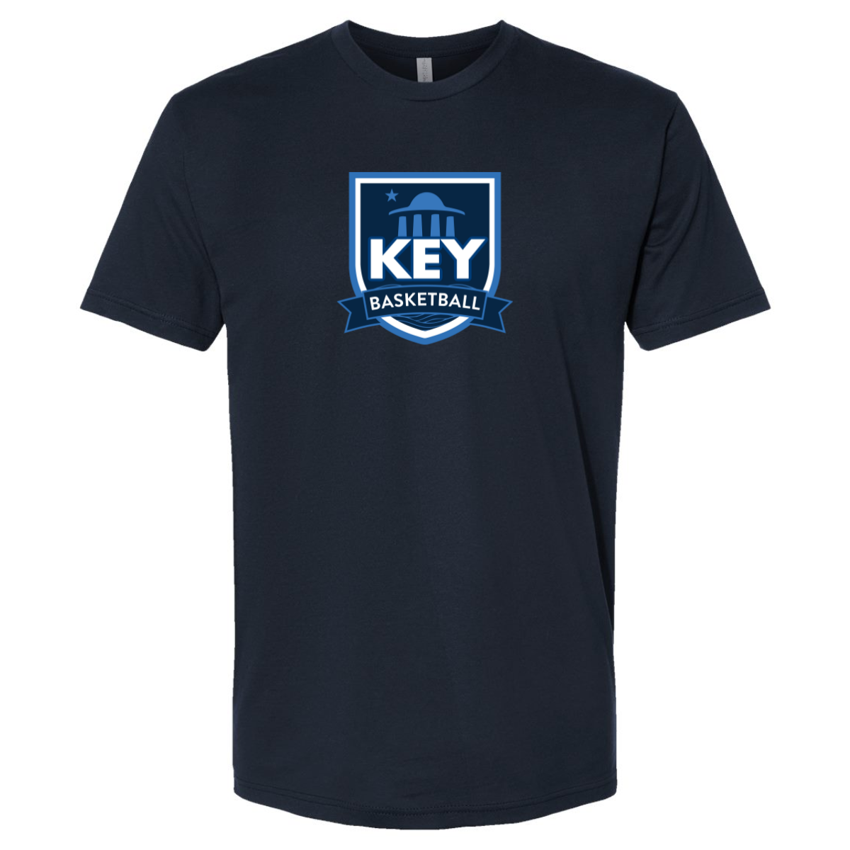 Adult Key Basketball Next Level Cotton T-Shirt