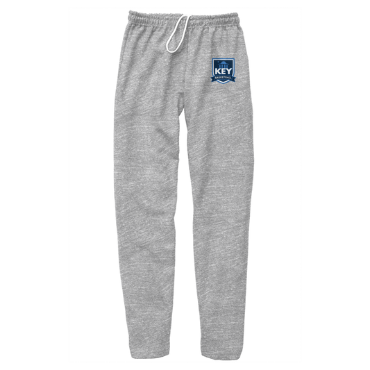Adult Key Basketball Open-Bottom Gildan Relaxed Sweatpants