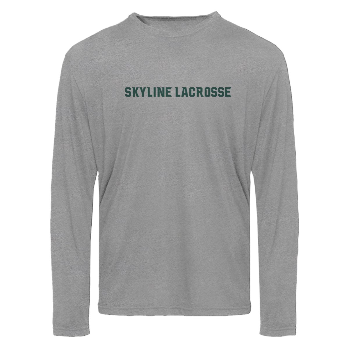 Adult Spartans Lacrosse Next Level Triblend Long Sleeve
