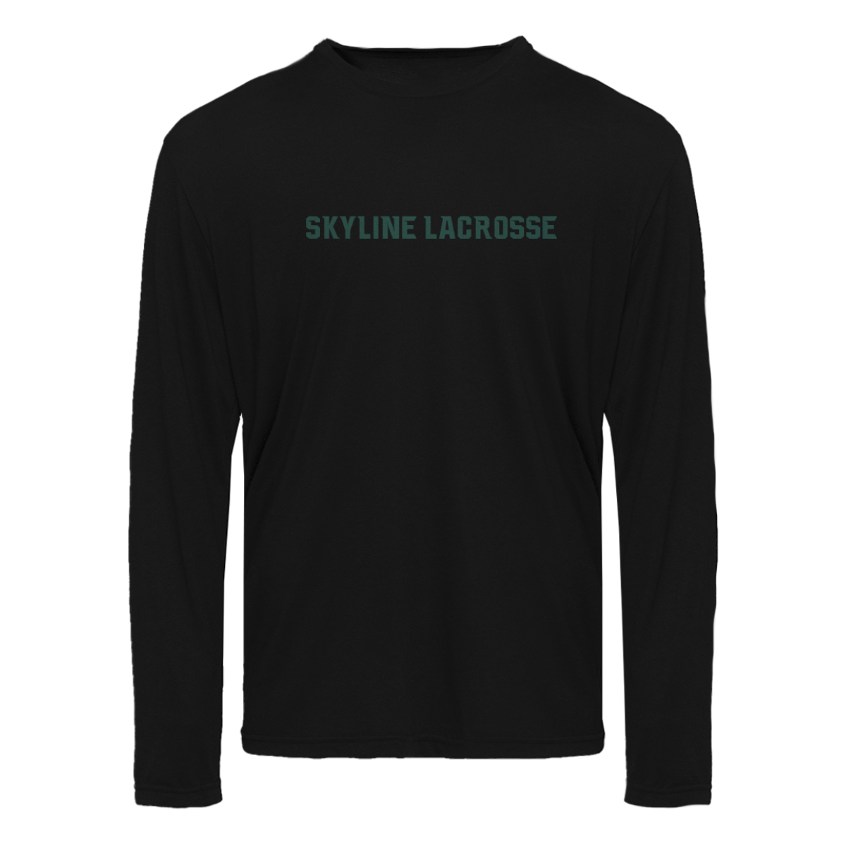 Adult Spartans Lacrosse Next Level Triblend Long Sleeve