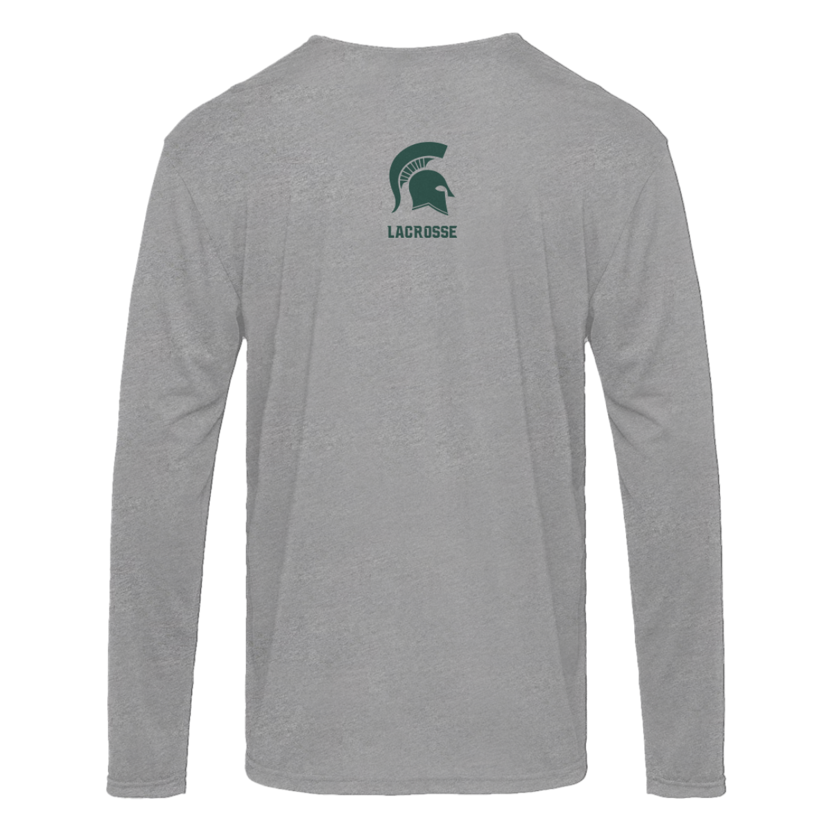 Adult Spartans Lacrosse Next Level Triblend Long Sleeve
