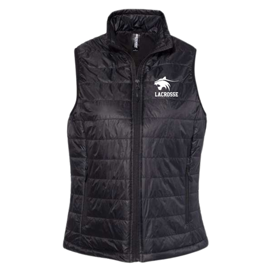 Women's Springdale Wildcats Lacrosse ITC Puffer Vest