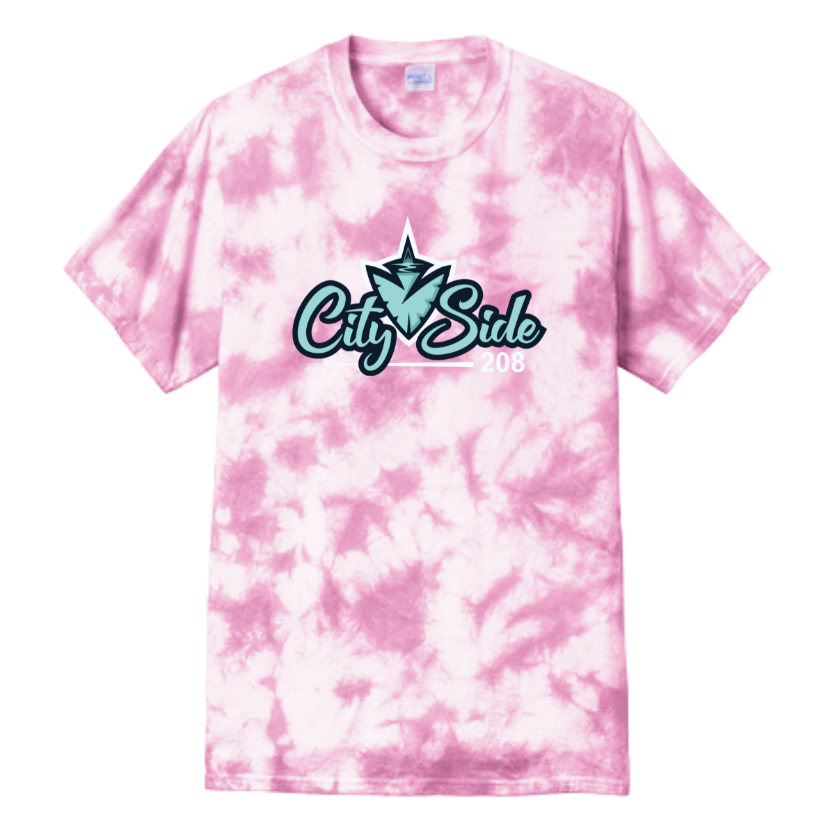 Adult CitySide208 Port & Company Crystal Tie-Dye T-Shirt