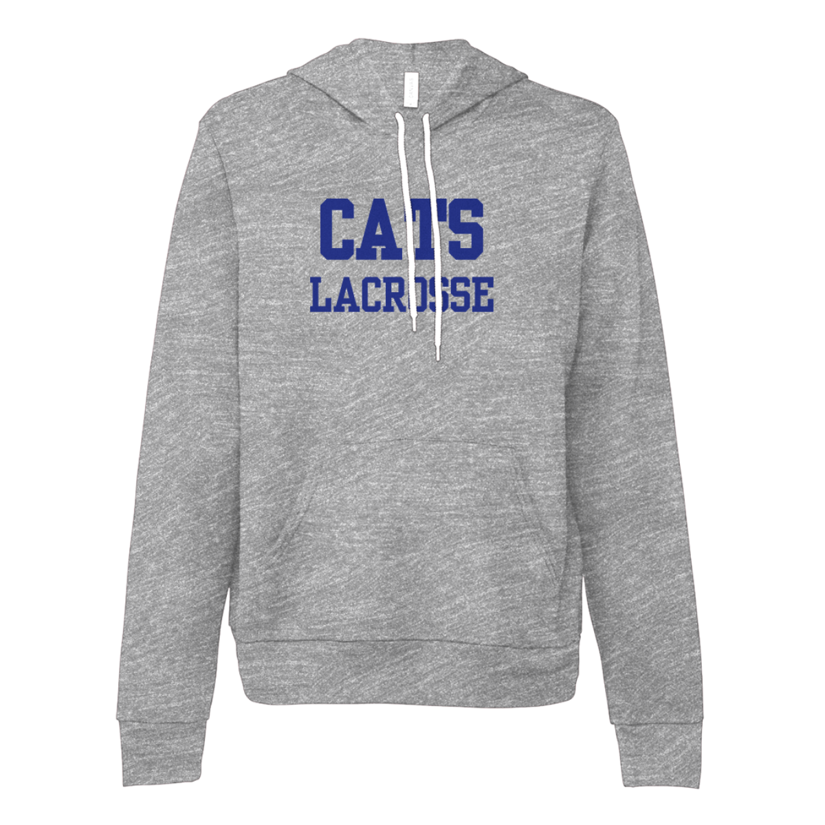 Adult Springdale Wildcats Lacrosse Bella + Canvas Sponge Fleece Hoodie