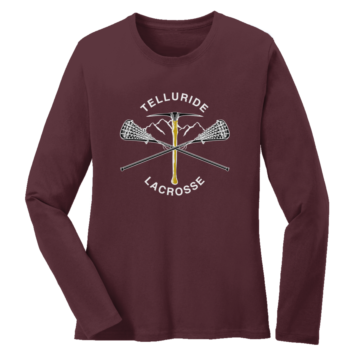Women's Telluride Lacrosse Port & Co Cotton Long Sleeve