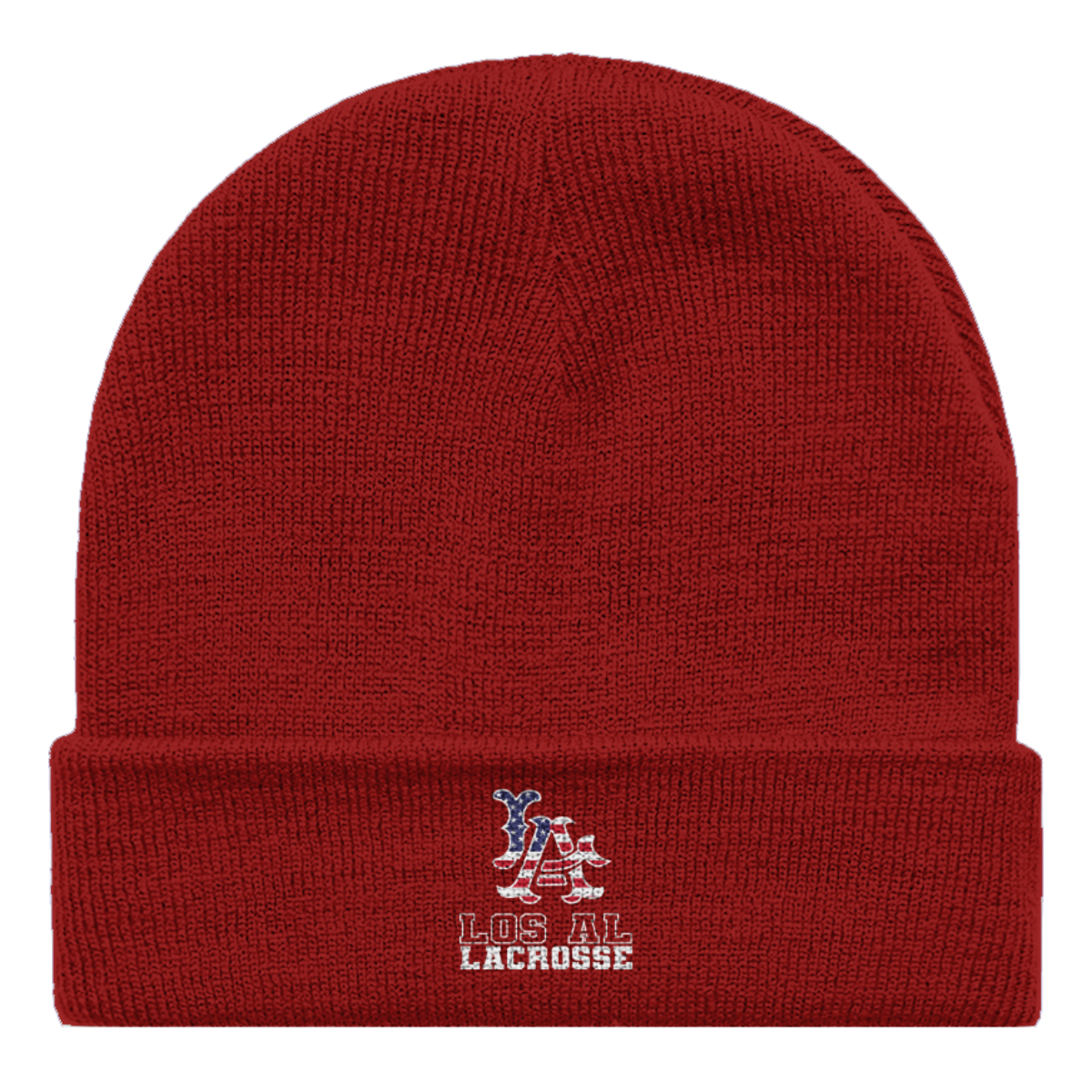 Los Al Lacrosse AS Colour Cuff Beanie