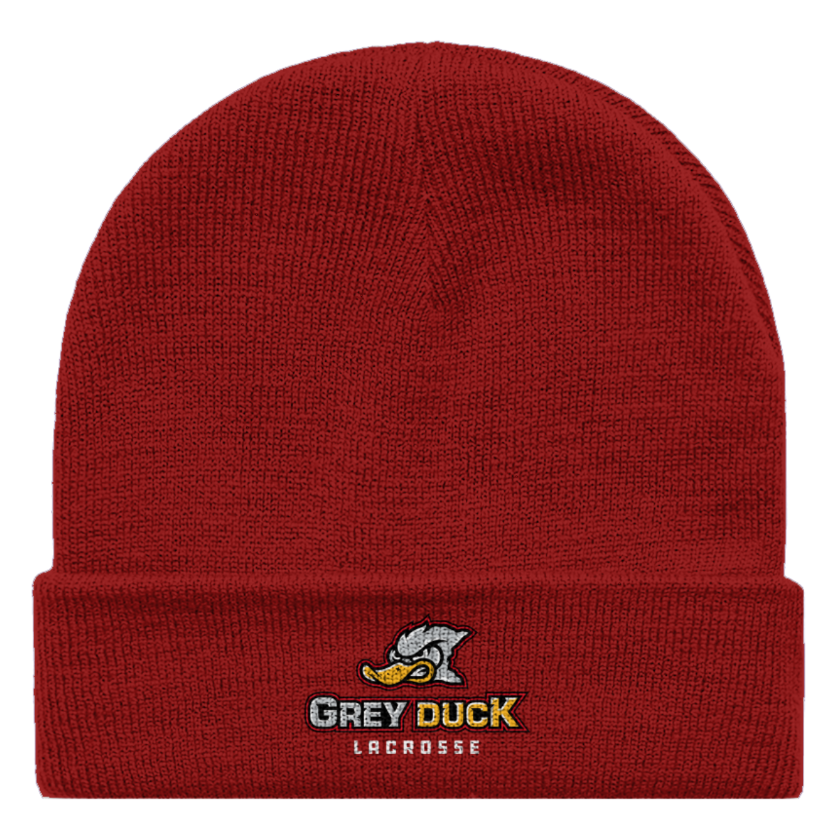Grey Duck Lacrosse AS Colour Cuff Beanie
