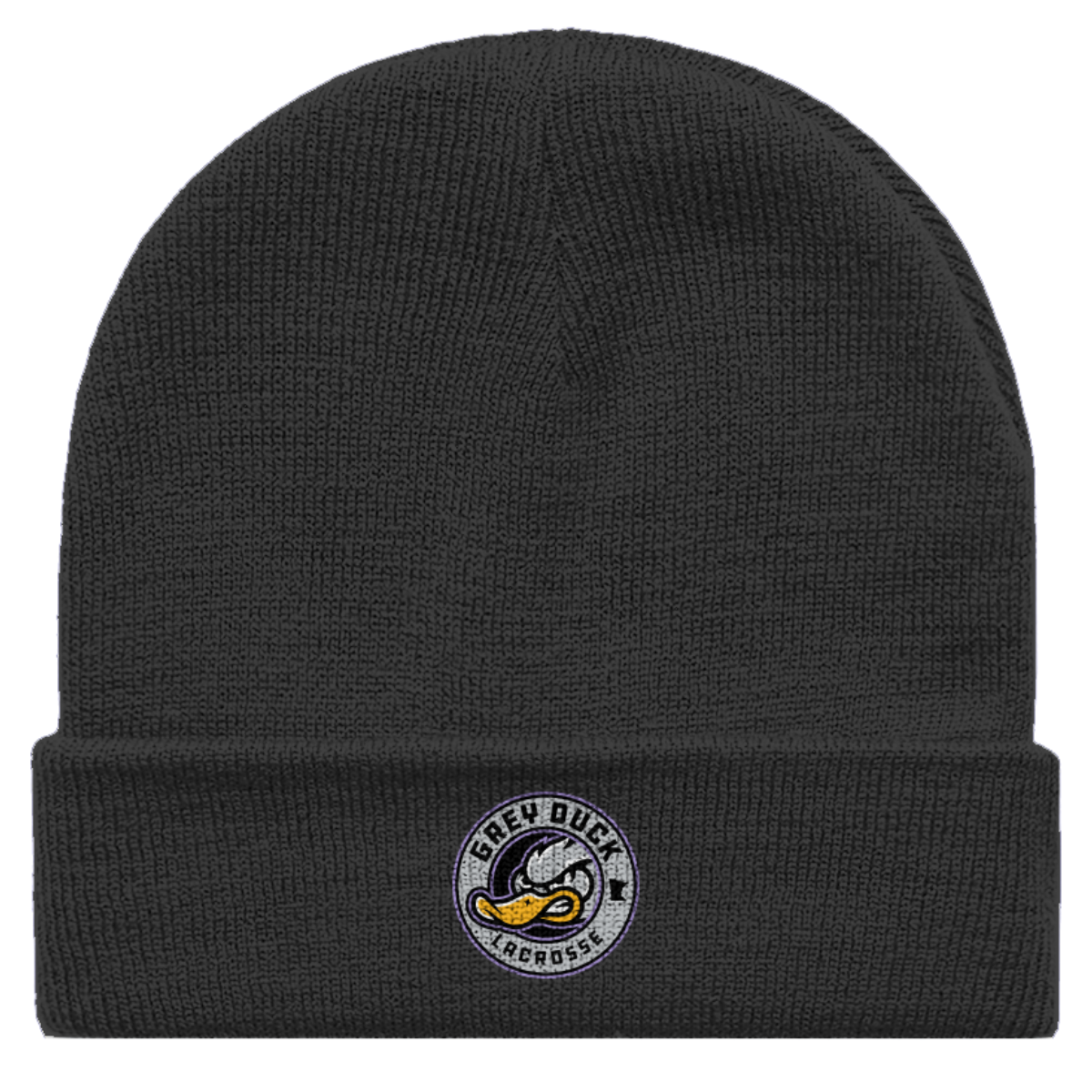 Grey Duck Lacrosse AS Colour Cuff Beanie