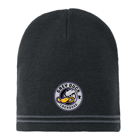 Grey Duck Lacrosse Sport-Tek Spectator Beanie