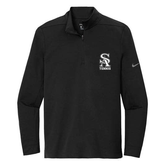 Adult Saints Tennis Nike Dry 1/2 Zip Cover Up