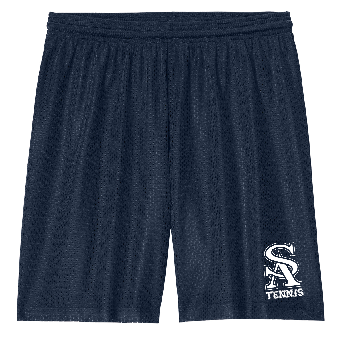 Adult Saints Tennis Sport-Tek Mesh Short