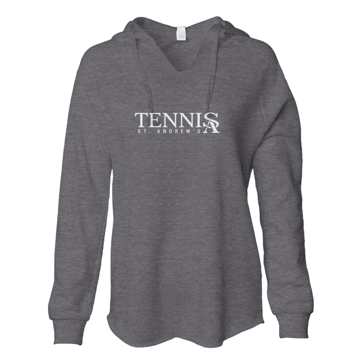 Women's Saints Tennis ITC Lightweight Wash Hooded Sweatshirt