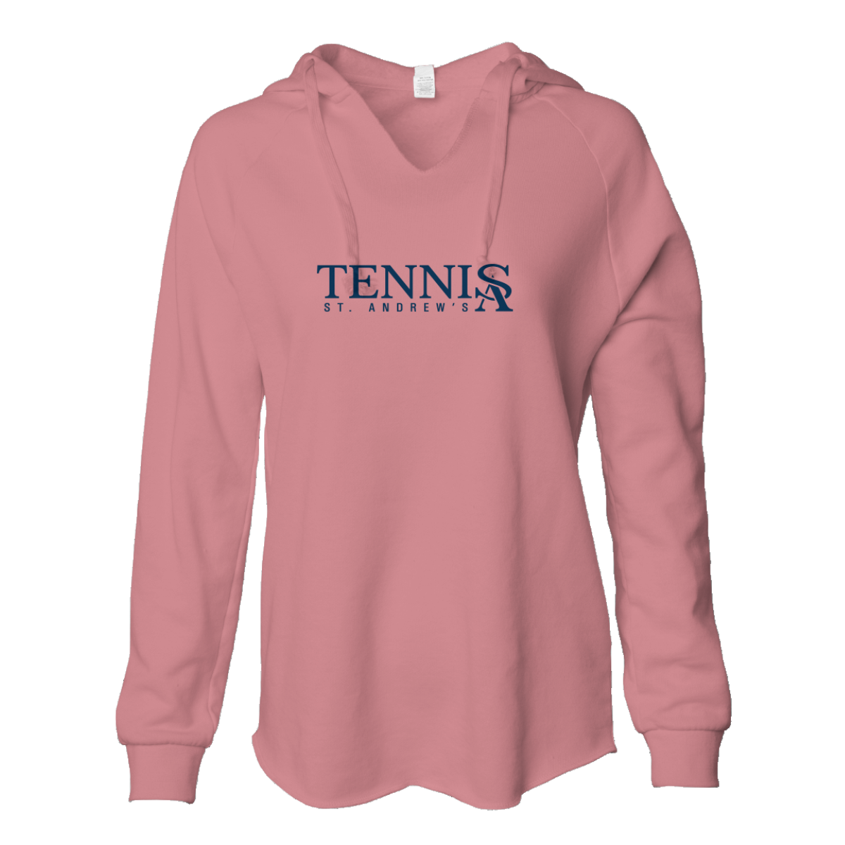 Women's Saints Tennis ITC Lightweight Wash Hooded Sweatshirt