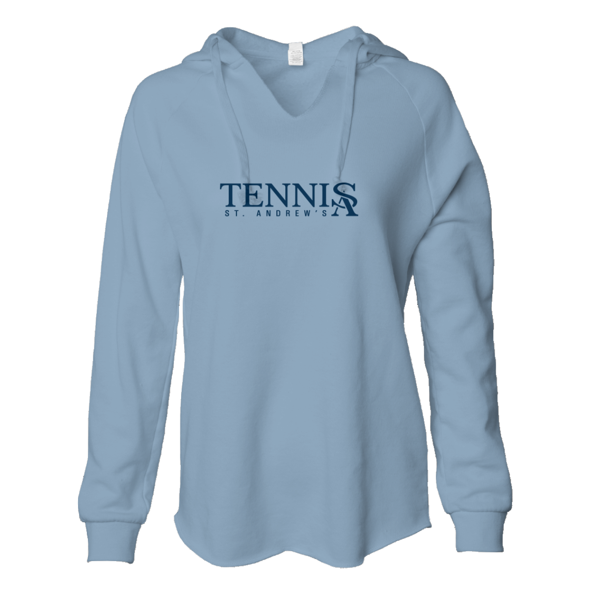 Women's Saints Tennis ITC Lightweight Wash Hooded Sweatshirt