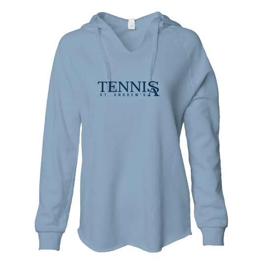 Women's Saints Tennis ITC Lightweight Wash Hooded Sweatshirt