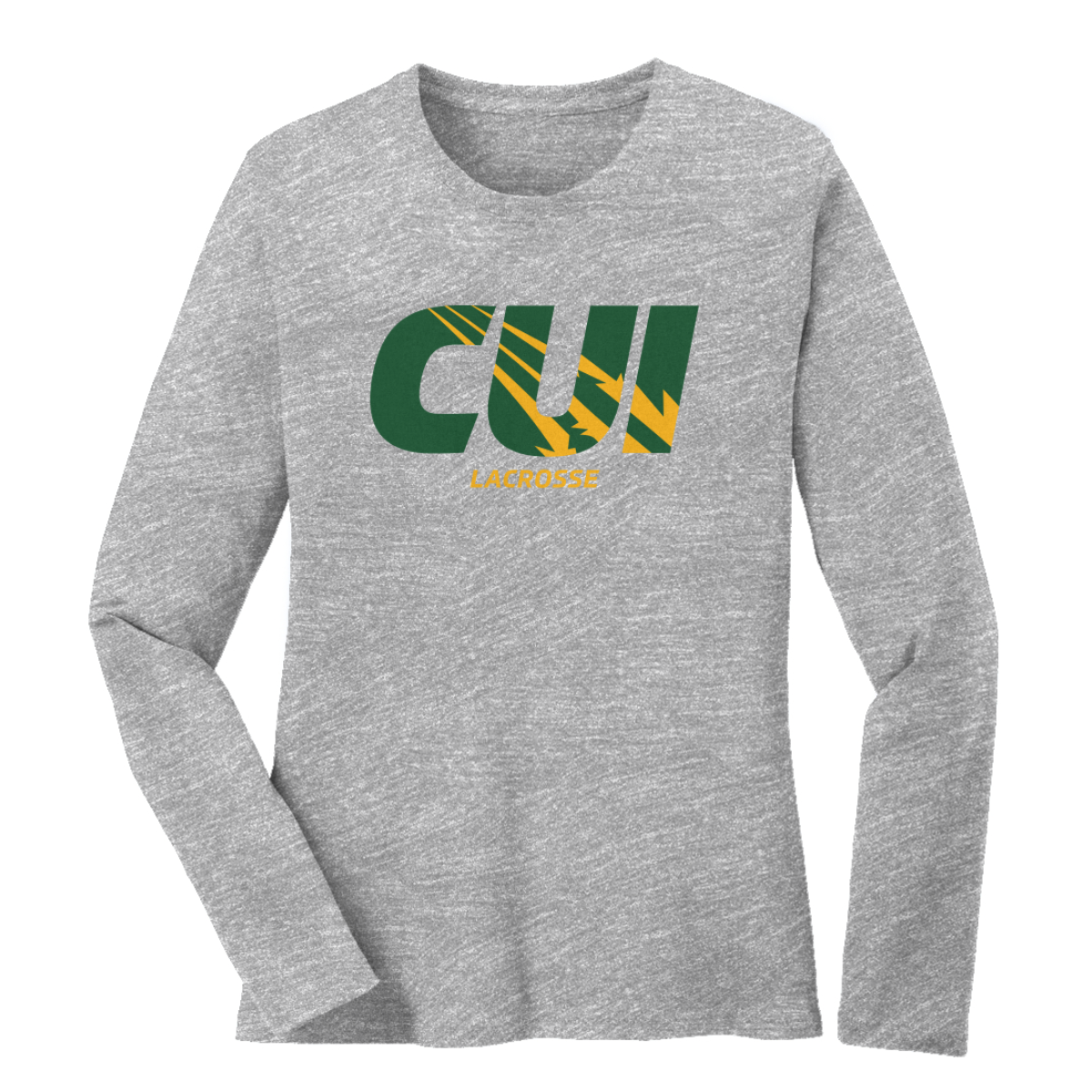 Women's CUI Lacrosse Port & Co Cotton Long Sleeve