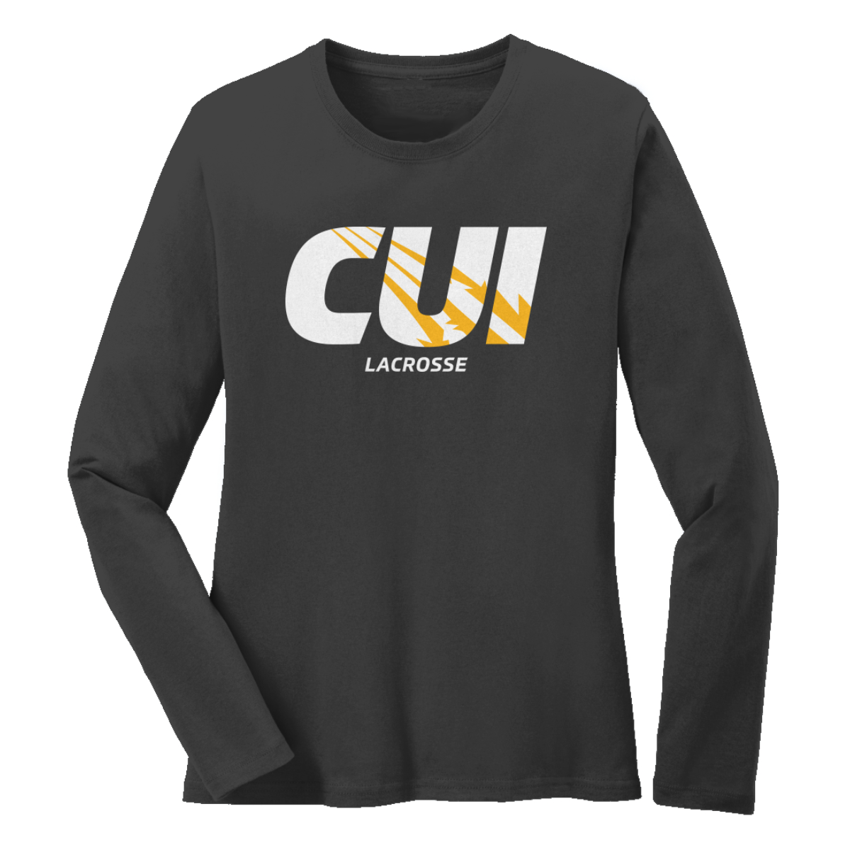 Women's CUI Lacrosse Port & Co Cotton Long Sleeve