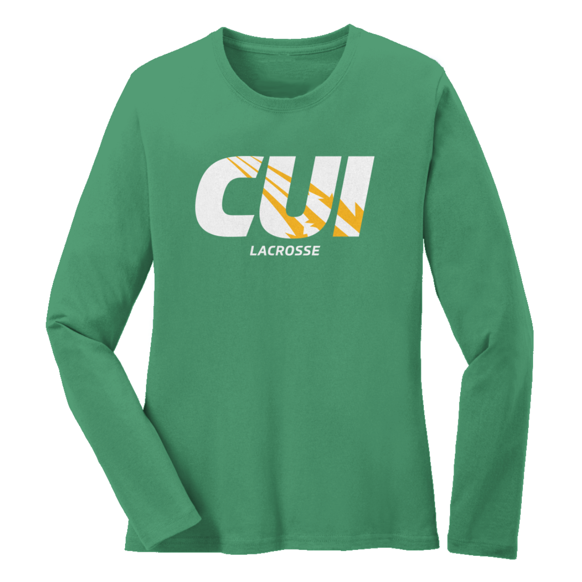 Women's CUI Lacrosse Port & Co Cotton Long Sleeve