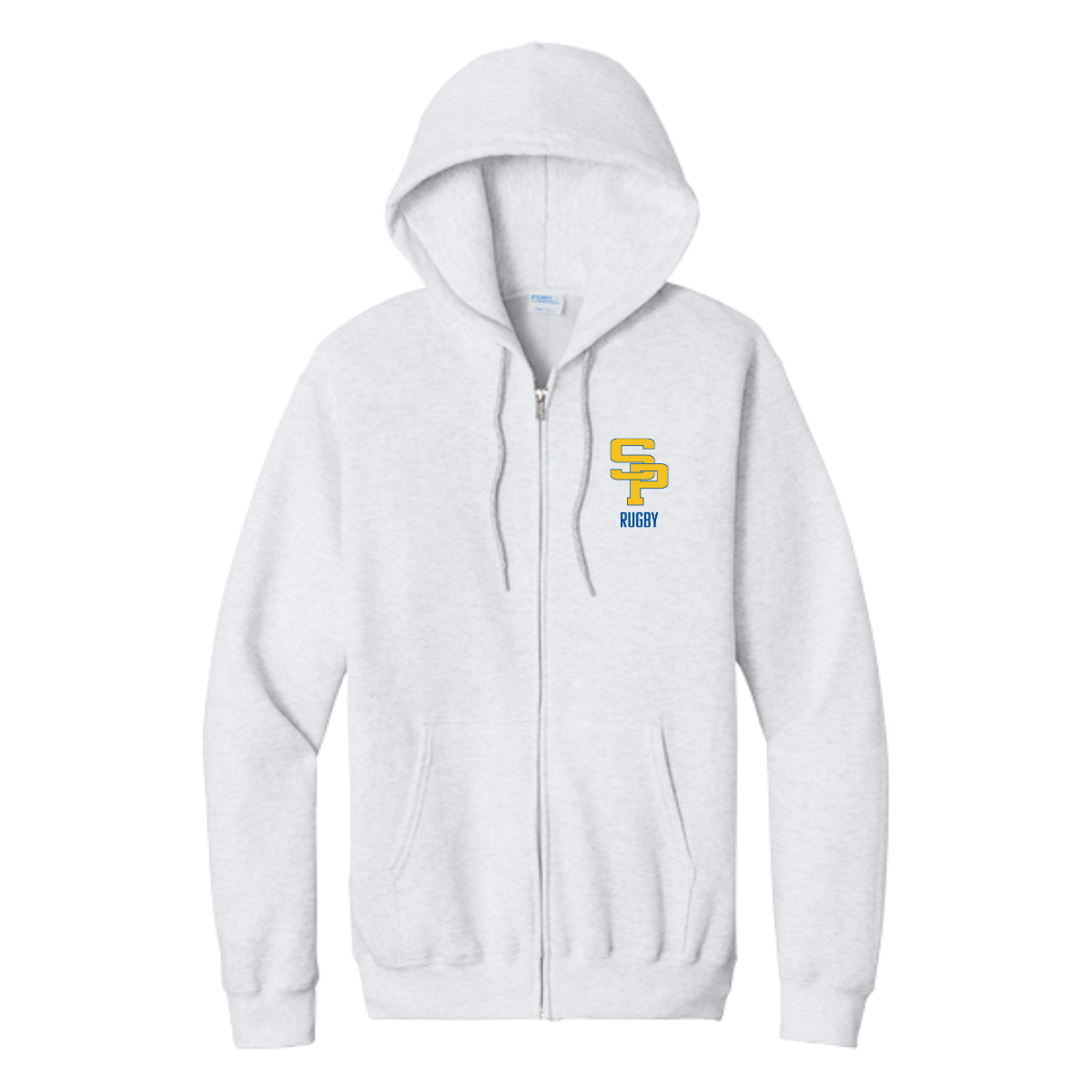 Adult St. Paul's Rugby Port & Company Full Zip Hoodie