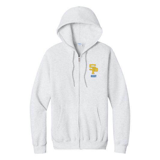 Adult St. Paul's Rugby Port & Company Full Zip Hoodie