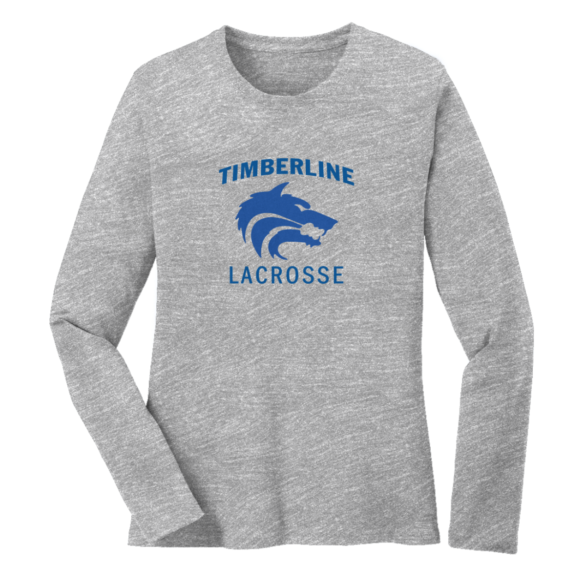 Women's Timberline Lacrosse Port & Co Cotton Long Sleeve