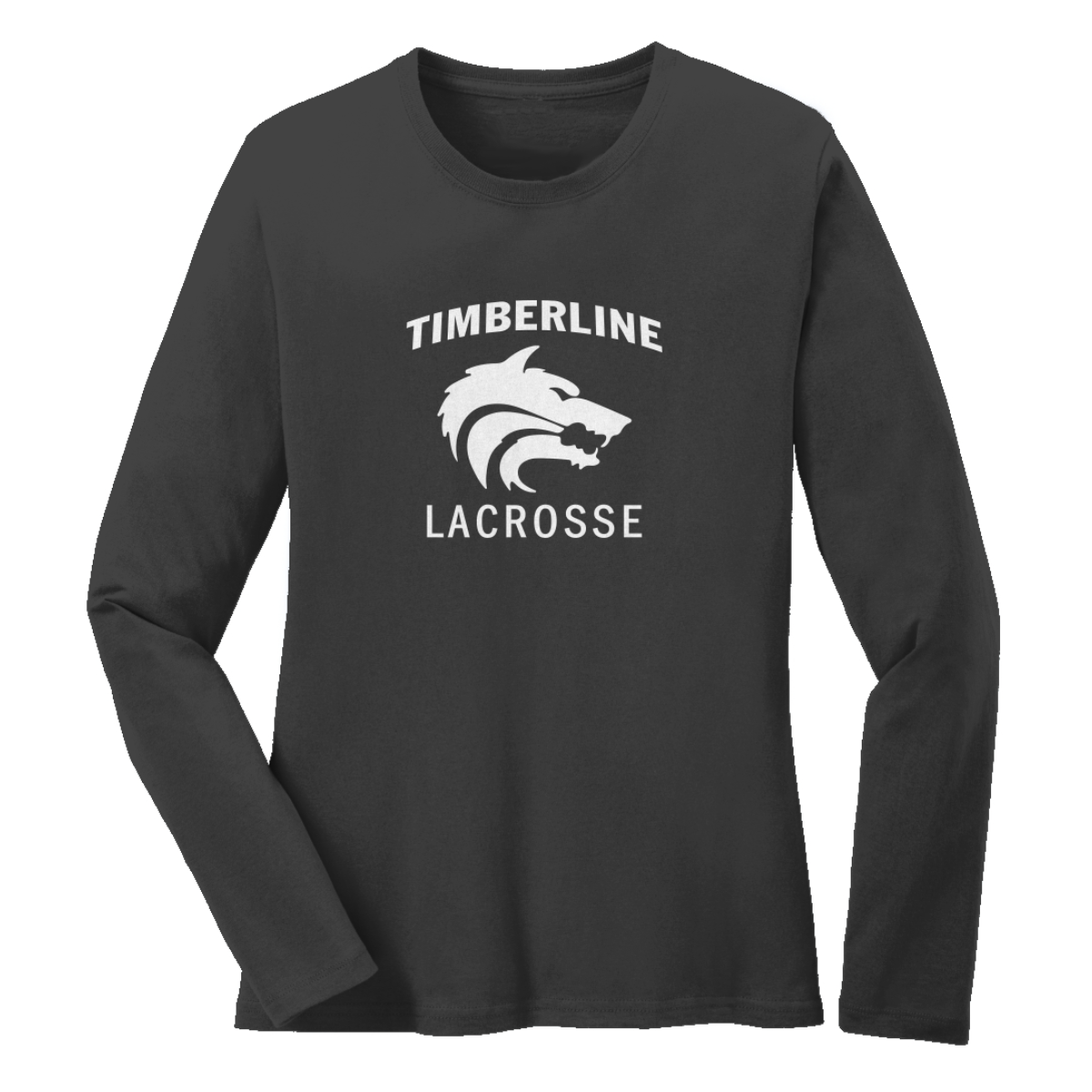 Women's Timberline Lacrosse Port & Co Cotton Long Sleeve