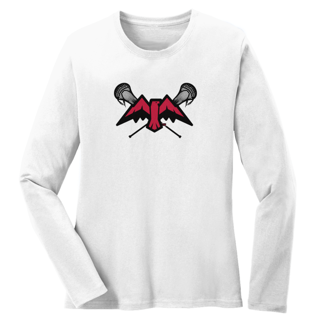Women's Montrose Lacrosse Port & Co Cotton Long Sleeve